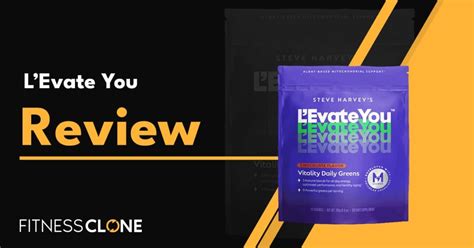 L evate you reviews - L'Evate You allows you to do just that!" - Steve Harvey. L'Evate You was born out of Steve Harvey's goal of wanting more energy to sustain his hectic schedule as an entertainer, husband, father, and grandfather. Vitality Daily Greens is a daily serving of greens, vitamins, antioxidants, and essential nutrients — in one …